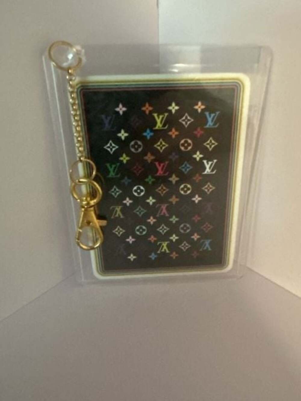 Louis Vuitton LV Takashi Murakami Monogram Playing Card 9 of Spades